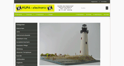 Desktop Screenshot of kupa-electronic.com